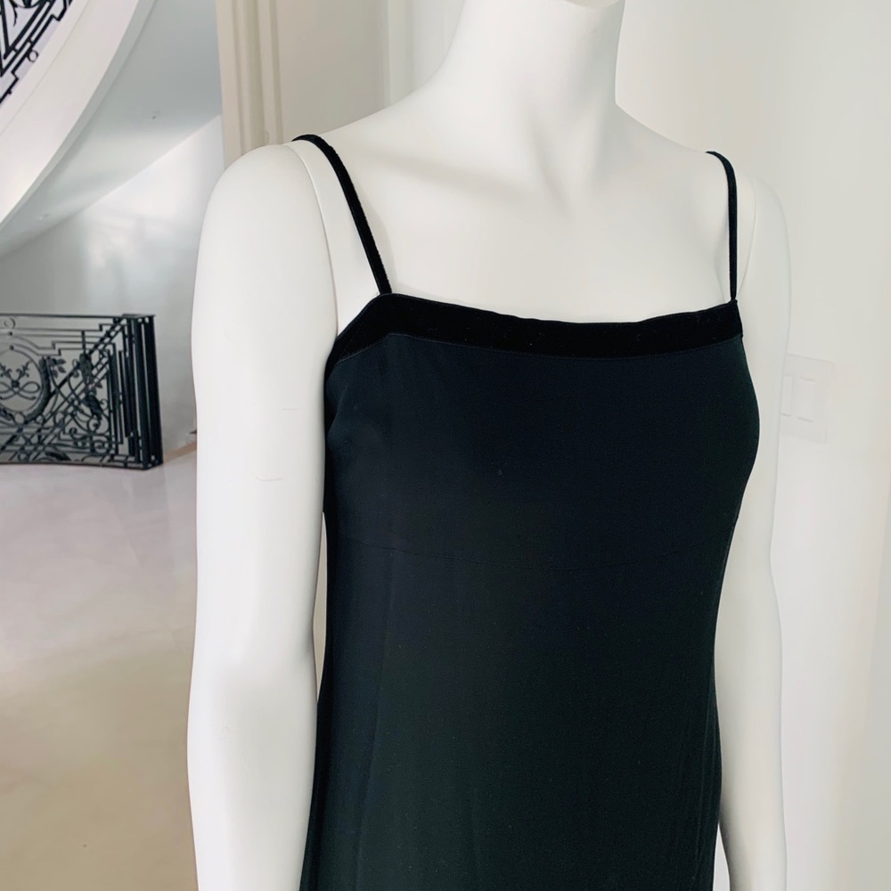 Bundle of 2 for $30 INC Black Strap Silk Midi Dress - Picture 4 of 7
